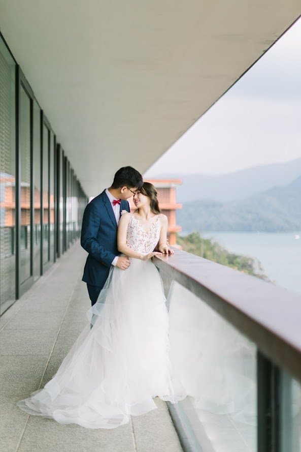 涵碧樓婚禮 | F+E WEDDING | 日月潭的戶外美式婚禮婚攝紀錄