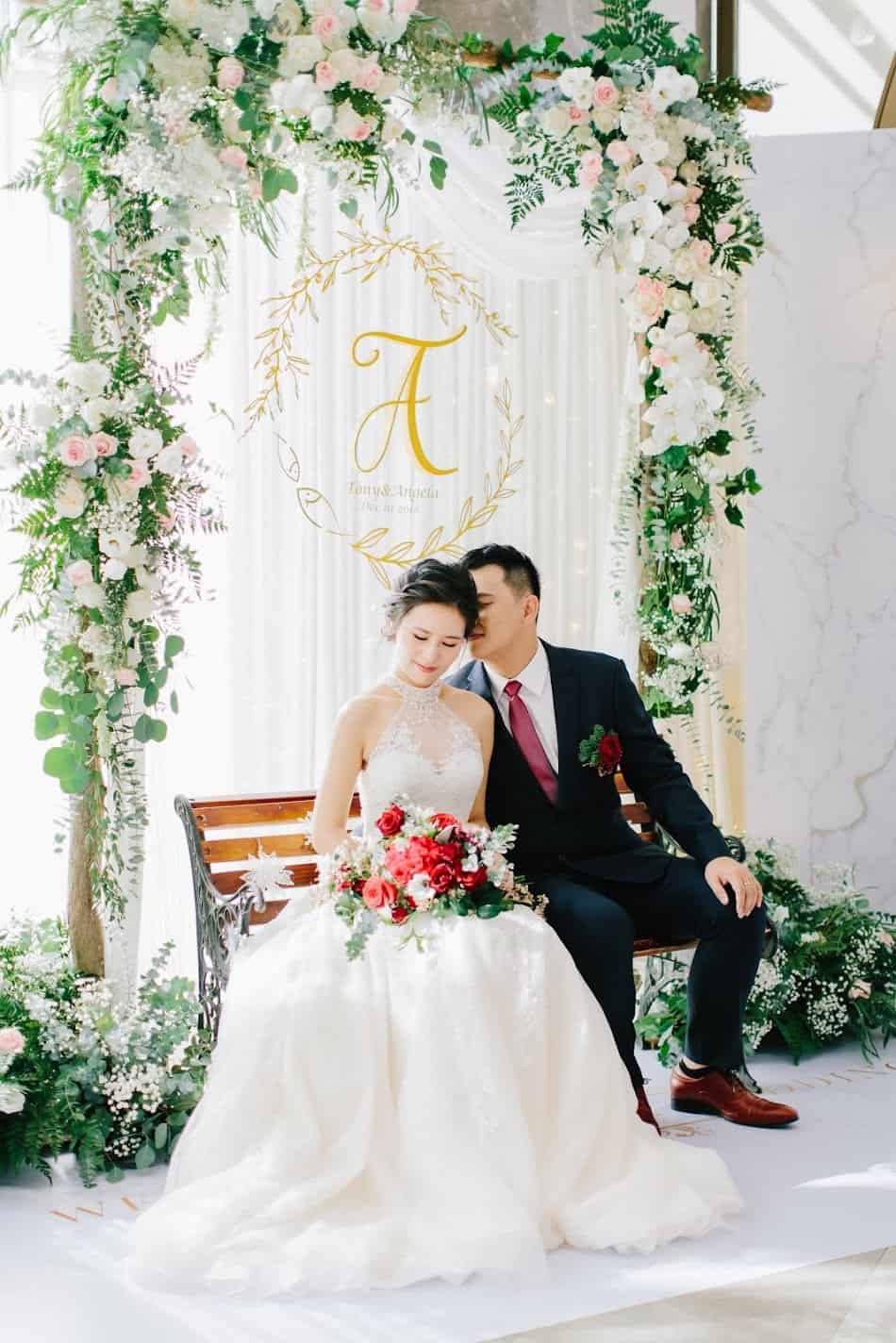 在 台北 的 萬豪酒店婚禮 場地舉行陽光正好的美式 婚禮 , 是每位新娘夢寐以求的西式婚禮樣式!